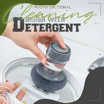 Çok fonksiyonlu Presleme Temizleme Fırçası Sünger Fayans Fırça Sıcak Satış Sihirli Güçlü Dekontaminasyon Banyo Fırçası Mutfak Temiz Araçları