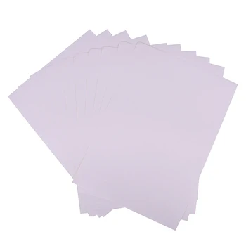 10 adet/takım A4 mat yazdırılabilir beyaz kendinden yapışkanlı etiket kağıdı Bağlantı ofis için 210mm x 297mm
