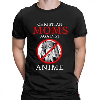 Hıristiyan Anneler Karşı Anime t shirt erkek Çift Tee Hip Hop T-Shirt kadın Unsiex yaz giyim футболка camisetas üstleri tshirt