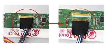 Kiti B156XW02 V3/V0/V1/V2/V4/V6/V7 1366X768 40pin Panel monitör HDMI uyumlu Denetleyici kurulu DVI LED LCD VGA Ekran