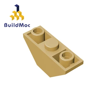 BuildMOC 18759 Eğim Ters 45 3x1 Çift Yapı Taşları Parçaları DIY Eğitici Klasik Marka hediye Oyuncaklar