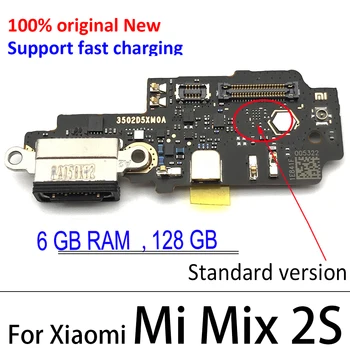 Orijinal Şarj Kurulu Flex Xiaomi Mi 8 9 10 11 10T Lite 9 Se 9T Pro Mix 2 2S USB Bağlantı Noktası Konektörü Dock Şarj Flex Kablo