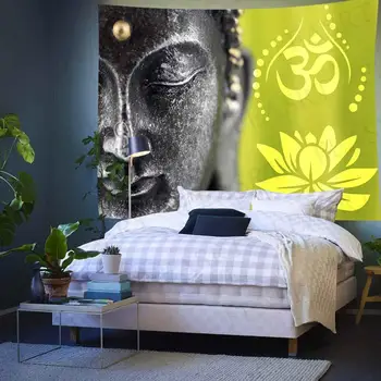 Simsant Hint Hippi Mandala Goblen Yoga meditasyon Sanat Duvar Asılı Halılar Oturma Odası Ev Yurt Dekor