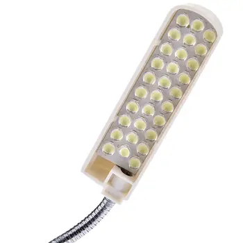 30 LED Taşınabilir dikiş makinesi ışık LED ışık Manyetik Montaj Tabanı Gooseneck Lambası Tüm dikiş makinesi Aydınlatma