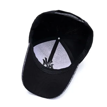 Yeni beyzbol şapkası Payetli BENİM Nakış Spor Snapback Kapaklar Açık Rahat Kadın Erkek siperlikli şapka NY Hip Hop Şapka Toptan DP017