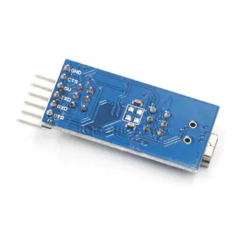 1 adet Temel kesme panosu arduino için FTDI FT232RL USB TTL Seri IC Adaptörü Dönüştürücü Modülü arduino için 3.3 V 5V FT232 Anahtarı
