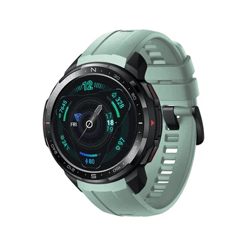 AKBNSTED Huawei Onur GS Pro İçin Moda Spor saat kayışı Onur GS Pro Yumuşak Silikon Yedek Bileklik Aksesuarları