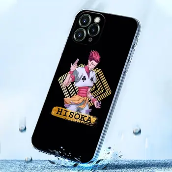 Anime Hunter x Avcılar Telefon Kılıfı için iPhone 11 12 13 Pro Max XR XS X 8 7 SE 2020 6 Artı Sevimli Darbeye Dayanıklı Yumuşak Kapak Kabuk
