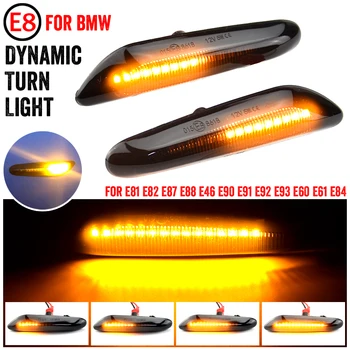 LED yan işaret lambası Dinamik sinyal ışığı BMW E60 E61 E90 E91 E92 E93 E81 E82 E87 E88 E46 X3 E83 X1 E84