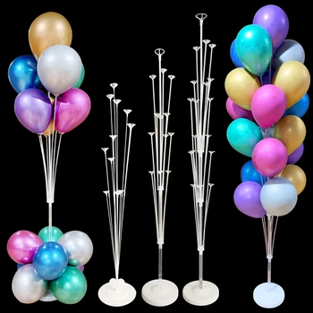 Balonlar Aksesuarları Balonlar Standı Tutucu Sütun Balon Kemer Balon Zinciri Çocuk Doğum Günü Bebek Duş Dekor Düğün Parti Malzemeleri
