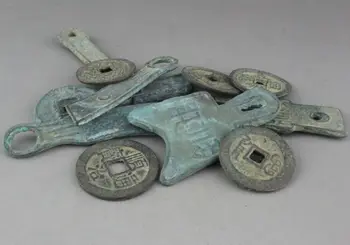 11 adet Çin nadir eski Bıçak paraları +diğer Antik para paraları Toplamak