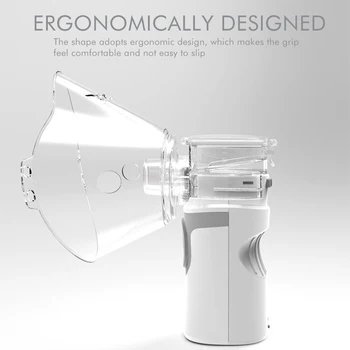 Mini El Örgü Nebulizatör Inhalator Taşınabilir El Atomizer Sessiz Inhaler Humidificador Püskürtücü Hava Nemlendirici Inhalator