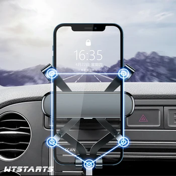 Araba telefon tutucu yuvası Standı Kıa Forte 2018-2022 İçin Ayarlanabilir GPS Navigasyon Cep telefon braketi Araba İç Aksesuarları