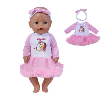 18 İnç oyuncak bebek giysileri Bebek Yeniden Doğmuş Bebek Aksesuarları Kar Kız Elbise Prenses Kostüm doğum günü hediyesi Amerikan Kız oyuncak bebek giysileri