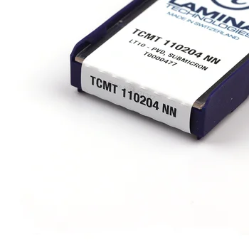 100 % Orijinal TCMT110204 NN LT10 TCMT110208 NN LT10 karbür Torna Dönüm Araçları ekler TCMT Bıçak kesici CNC İşleme