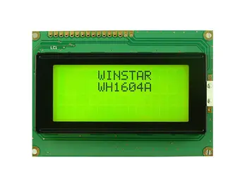 WH1604A WİNSTAR LCD modülleri 16x4 varsayılan arayüzü 6800 4/8-bit paralel, 5 V güç kaynağı ekran sarı-yeşil arka ışık