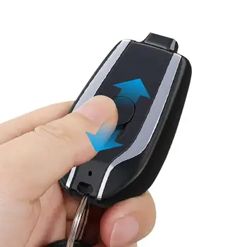 Açık taşınabilir telefon şarj Cihazı Anahtarlık Acil Mini Güç Bankası Ultra Kompakt Kablosuz Hızlı Şarj USB C Pil Paketi