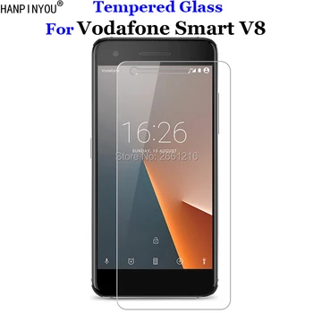 Vodafone Smart V 8 için Temperli Cam 9 H 2.5 D Premium Ekran Koruyucu Film Vodafone Smart V8 5.5