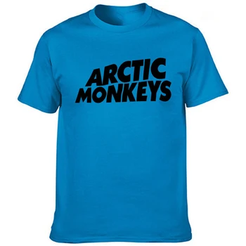 Rock Grubu Arctic Monkeys T shirt Erkek Kadın Moda pamuklu tişört Çocuk Hip Hop Tee Üstleri Mektup Tshirt Camiseta Büyük Boy Üst Punk