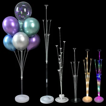 70/100/145cm Balonlar Standı Balon Tutucu Sütun Konfeti Balon Bebek Duş Çocuklar Doğum Günü Partisi Düğün Dekorasyon Malzemeleri