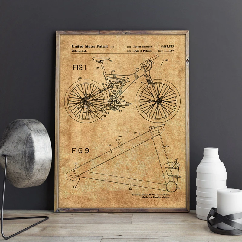Görüntü /pic/images_105678-3/Dağ-bisikleti-patent-poster-hd-baskı-tuval-boyama.jpg